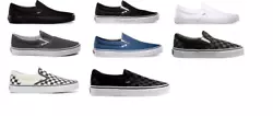 Vans New SlipOn Classic Sneakers Unisex Canvas Shoes All Colors Mens/Womens