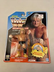 Sealed on card vintage WWF Hasbro Greg the hammer ValentinePlease see photos for best description of condition!If you...