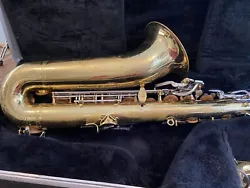 Bundy 2 Tenor Saxophone In decent condition, case fully functional, but not perfect Sax is ready for Band!