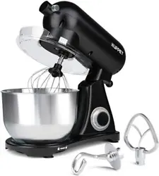 The sturdy body and 4 anti-skid pads on the bottom firmly fix the mixer on the platform, it will not shake even under...