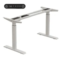 Passionate about work, but suffer from neck and back pain?. Why not use an adjustable electric desk?. The height ranges...