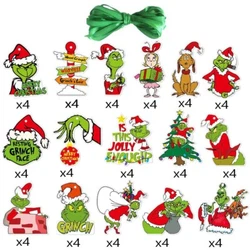Added a festive atmosphere! Suitable occasion: decorate them on your Christmas tree, or stick goods to hang on doors...