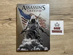 Steelbook Assassin’s Creed III Xbox 360Bon état général, le steelbook présente des défauts mineurs, CD de jeu en...