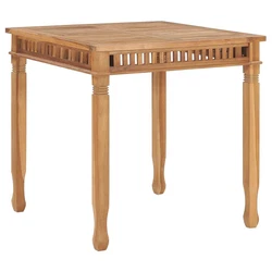 Cette table de salle à manger en teck solide ajoutera une touche de sophistication et de raffinement à votre jardin,...