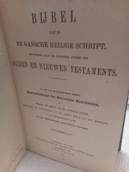 Chez Nederlandsch Bijbelgenootschap. à Amsterdam en 1928. Bible ancienne. Les objets seront envoyés avec suivi....