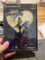 Kingdom Hearts PS2 PlayStation 2 Black Label Item is in box, in great condition, and functions w/ no issues , this copy...