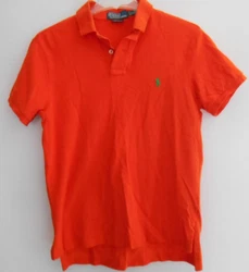 This shirt is made of 100% Cotton. This shirt has been previously worn and is in excellent condition.