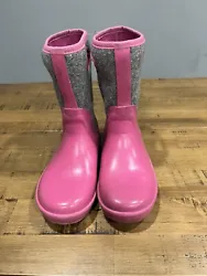 UGG Australia Ugg Rain Boots - Kids | Color: Pink | Size: 3. Pre-Owned in good condition. Please see pics for condition.