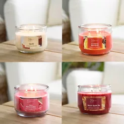 Savor the scents of your favorite foods and treats with these 3-Wick Table Top Candles. Features Scented. Alpine...