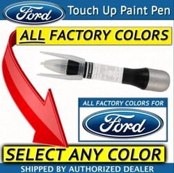 GENUINE FORD MOTORCRAFT 2-IN-1 TOUCH UP PAINT BOTTLE & CLEAR COAT. Genuine Ford Motorcraft. ALL FORD VEHICLES - MUST...
