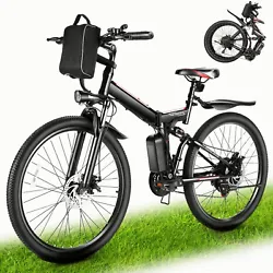 Enjoy different speed cycling experience. Shock Absorption System:Double shock absorption. 1 x Electric Bike...