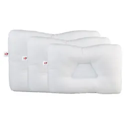 The Tri-Core Cervical Support Pillow helps alleviate headaches and neck pain by providing proper alignment of the neck...