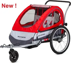 This sale is for a. Handy stroller kit (handle and front wheel) conveniently turns trailer into a stroller for walks or...