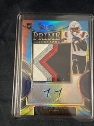 2022 SELECT TYQUAN THORNTON 4 COLOR JERSEY AUTO Tie Dye #17/25 PRIME SELECTIONS.