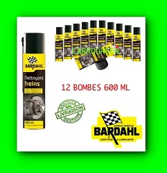 Lot de 12 bombes BARDAHL Dégraissant Mécanique Ultra Puissant 600 ml. Contenance: 600 ml. - Enlève les tâches...