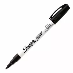 Made by Sharpie, the leader in permanent markers. Oil-based paint marker. Valve-action marker is designed to keep paint...