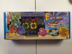 Rainbow 9 Finger Looms Rubber Band Bracelet Party Pack Include Glow Bands 6+ NEW.  Still in box, no damage
