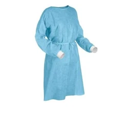 The gowns are made from a breathable material in order to prevent hot temperature build-up and comfort. • Durable...