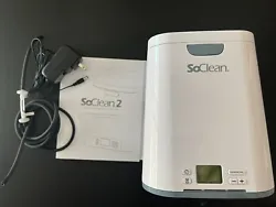 SO CLEAN 2 CPAP Machine Cleaner Sanitizer With Power Cord And Tubing- Tested & Working!
