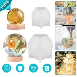 CELECTIGO Crystal Ball Sphere Mold available in 2.5in or 3.1in molds. Great centerpiece for any occasion! Type: Crystal...