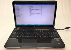 AMD A6-4400M. AMD Radeon HD 7520G. This device was booted to BIOS using a 65W HP OEM adapter.The item above is fully...