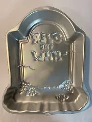Wilton Over The Hill Tombstone Cake Pan - Very Good Condition.