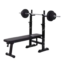 【Multi-Function】 Our multifunctional Olympic weight bench is suitable for versatile workouts including bench press,...