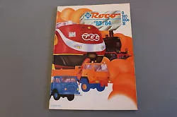 ROCO Train catalogue O Ho Hoe N Date 1983-1984. 196 pages 29,7 x 21,3 cm F. par Colissimo 24H/48H.