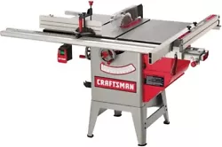 Left Rip Capacity: 24 in. Right Rip Capacity: 25 in. This saw is much more quiet than a common non-belt-driven saw and...