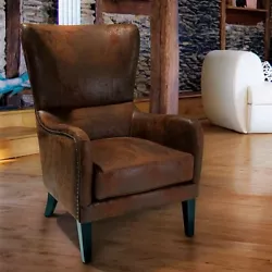 With a delightfully cozy yet stylish design, this elegant and eye-catching club chair gives a refined atmosphere to...
