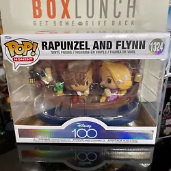 Funko Pop! Moment Disney Tangle Rapunzel And Flynn Vinyl Figure. In hand ready to ship. Watch the floating lanterns...