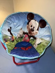 Disney Mickey Mouse And Friends Kids Saucer Lounge Chair. Excellent condition. CLEARANCE SALE!
