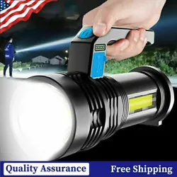 Model:camping flashlight. 1 flashlight (Including battery). High-quality high-strength absorbing material, large...