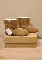 Condition is New, with Box, Tag Attached.  UGG Keelan Boots Toddler Size 12 Color: Chestnut Sheepskin Lining Suede ...