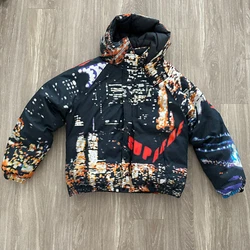 Supreme City Lights Puffer Jacket - LargeWorn once