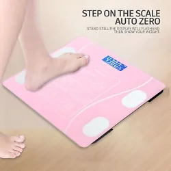 The data will sync to the app once your phone and scale connect again. Smart Body Scale Digital Bathroom Scale BMI...