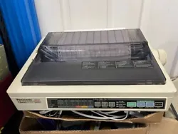 Hi and Welcome to our listing! This listing is for a Preowned UNTESTED Panasonic Printer KX-P2123 Quiet 24 Pin Dot...