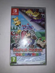 Paper Mario: The Origami King switch FR --Neuf sous blister.