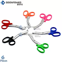 1 Pcs of Black Utility Scissors 5.5”. 1 Pcs of Blue Utility Scissors 5.5”. 1 Pcs of Red Utility Scissors 5.5”. 1...