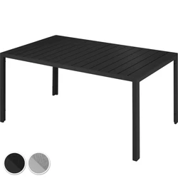 Lignes épurées et design résolument moderne, tels sont les maîtres mots de notre table de jardin BIANCA tectake....