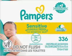 Pampers Sensitive wipes are clinically proven for sensitive skin. Gently cares for your baby’s delicate skin.