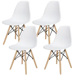 You need to assemble these chairs yourself. 【Ergonomic Design】- Ergonomic design, matte Finished plastic seat, it...