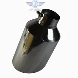 Fit for vehicles with diesel exhaust system. Rolled edge & angle cut design. 1pcs Exhaust Tip. Made of ultra light...