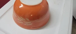 Vintage Pyrex Mixing Bowl 403 Autumn Harvest Wheat.