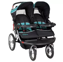 Baby Trend Navigator Double Jogger Stroller, Tropic.