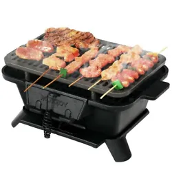 Constructed of high heat-resistant cast iron, the charcoal grill serves to last for years. Apart from that, all parts...