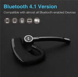 Ergonomic ear-hook design & rotatable Mic are perfectly designed to fit in your ears without discomfort. One detachable...