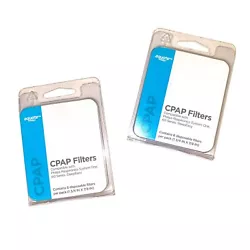 2 Equate CPAP Filters 6 Count Each Pack. Compatibility Products Phillips Respironics SystemOne,60 Series,SleepEasy...