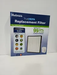 This genuine Holmes HAPF700 True HEPA air filter is brand new and compatible with HAP769. It has a filtration...
