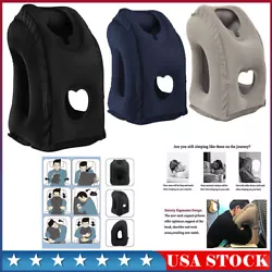 Provide perfect support: With perfect curves shape design, the inflatable neck pillow is ergonomically designed with a...